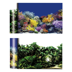 Fondo doble cara Corales/Plantas